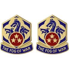 155th Chemical Battalion Unit Crest (The Fog of War)